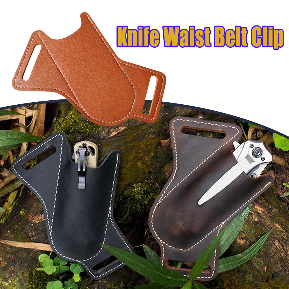 Leather Edc. Carry Pouch - Outdoor EDC Tool Kit Molle Pouch