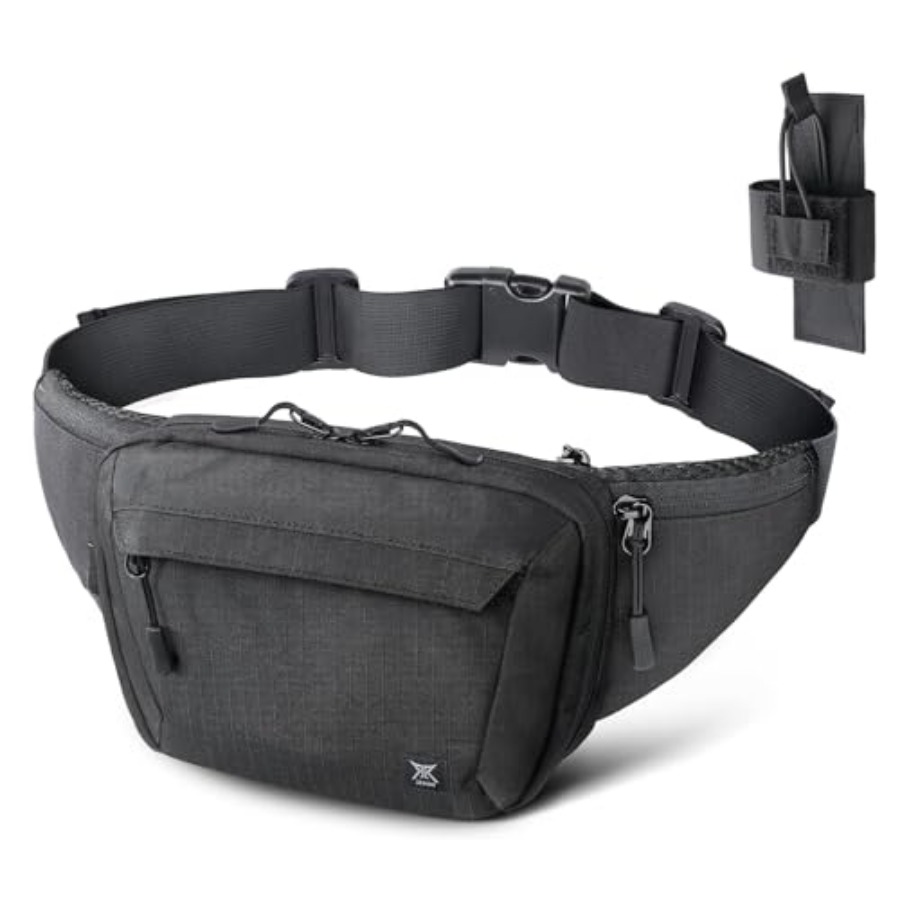 Edc Carry Bag For Men - Tactical Concealed Carry Fanny Pack, CCW