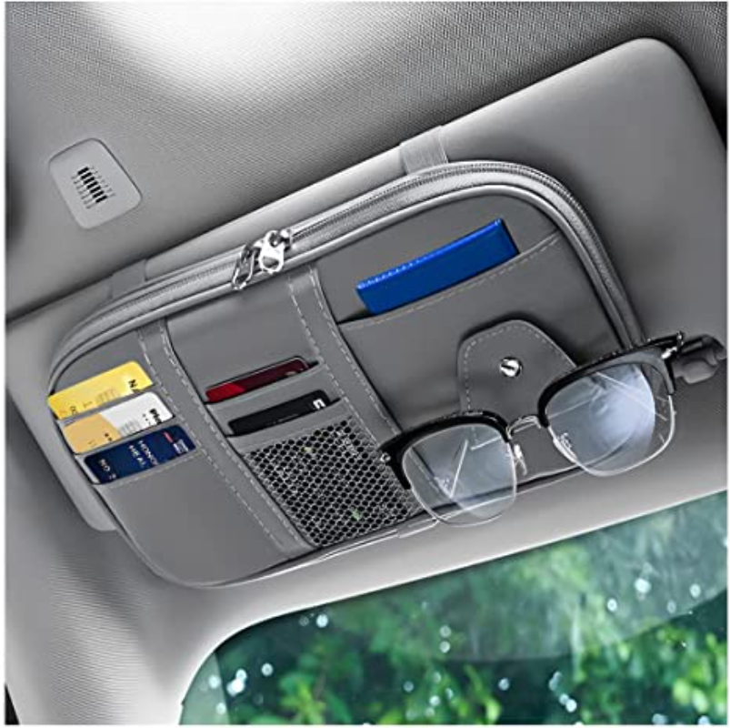 Edc Carry Pen - Car Sun Visor Organizer MultiPocket Auto