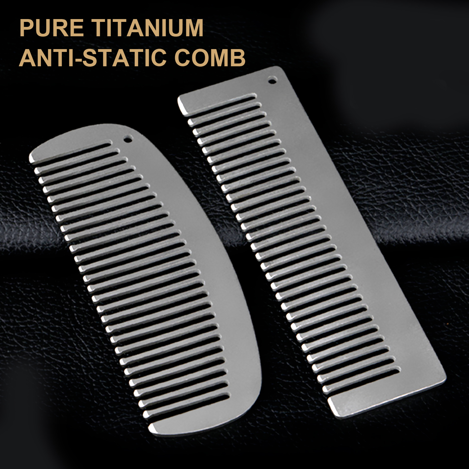 Pure Titanium Anti-Static Comb - Comb Pocket Titanium recension och pris