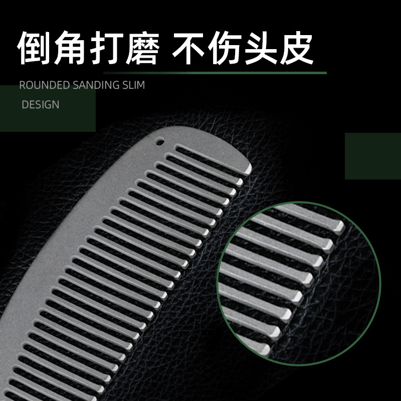 Pure Titanium Anti-Static Comb - Comb Pocket Titanium recension och pris