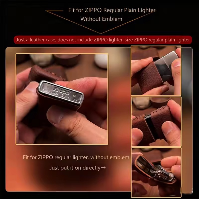 Minimalist Leather Lighter Pro - Lighter Insert Zippo recension och pris
