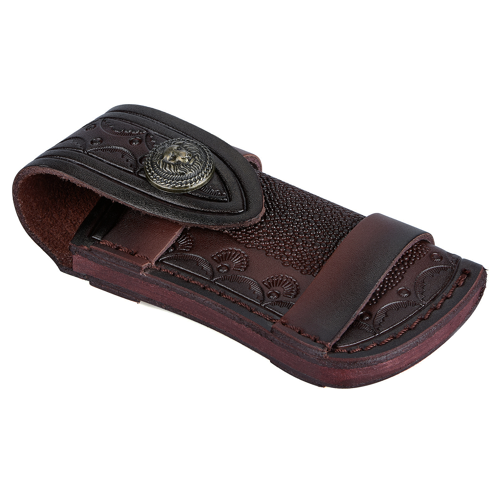 Folding Knife Holder Outdoor T - Leather Edc. Carry Pouch recension och pris