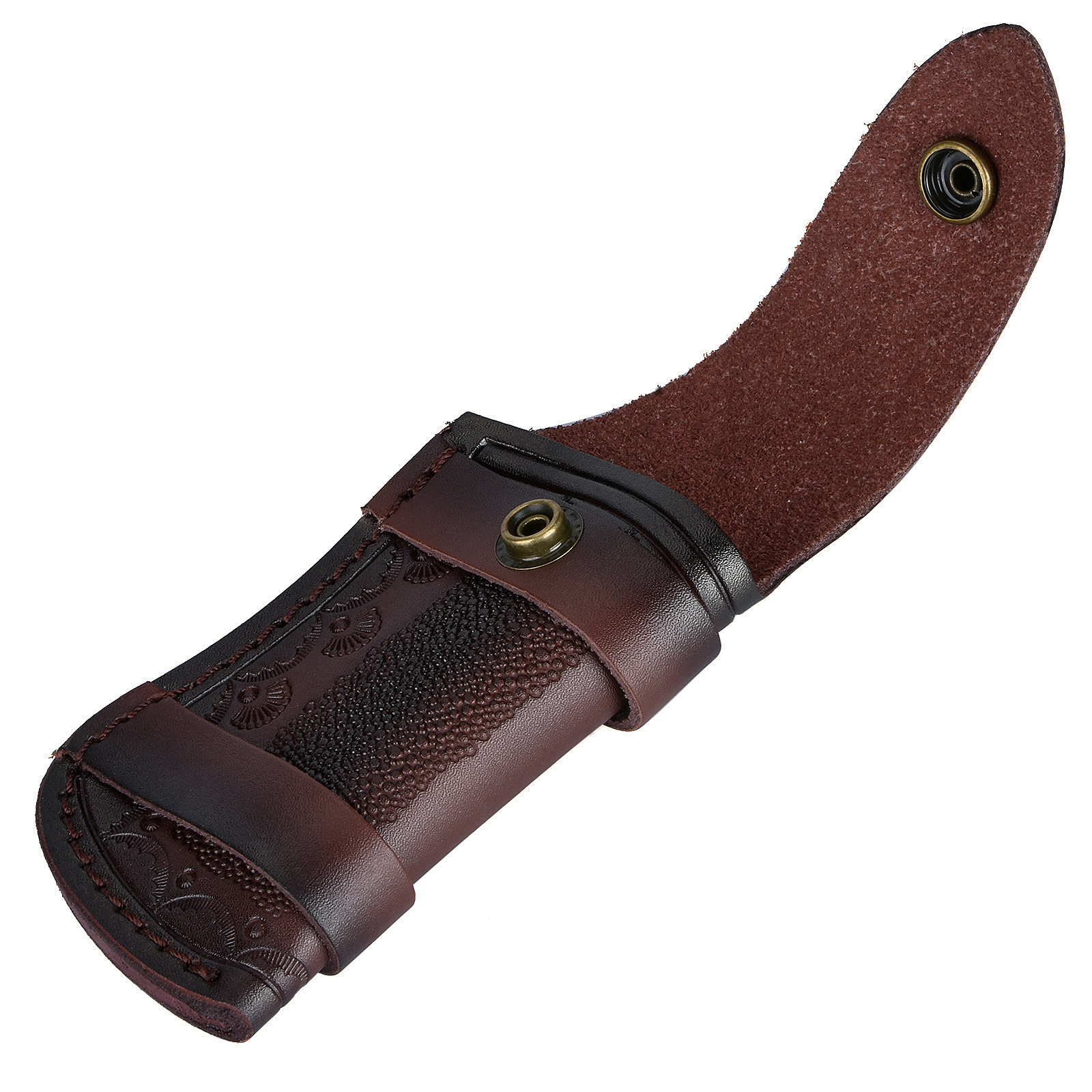 Folding Knife Holder Outdoor T - Leather Edc. Carry Pouch recension och pris