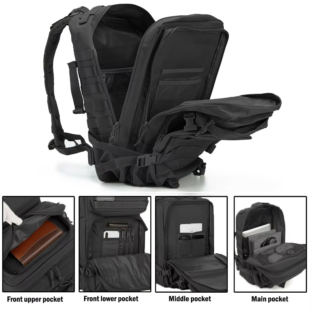 30L/50L Man Tactical Backpacks - Edc Carry Pack recension och pris