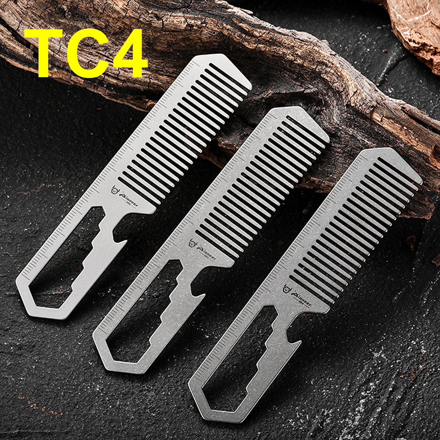TC4 Titanium Alloy Comb, Bottl - Comb Pocket Titanium recension och pris