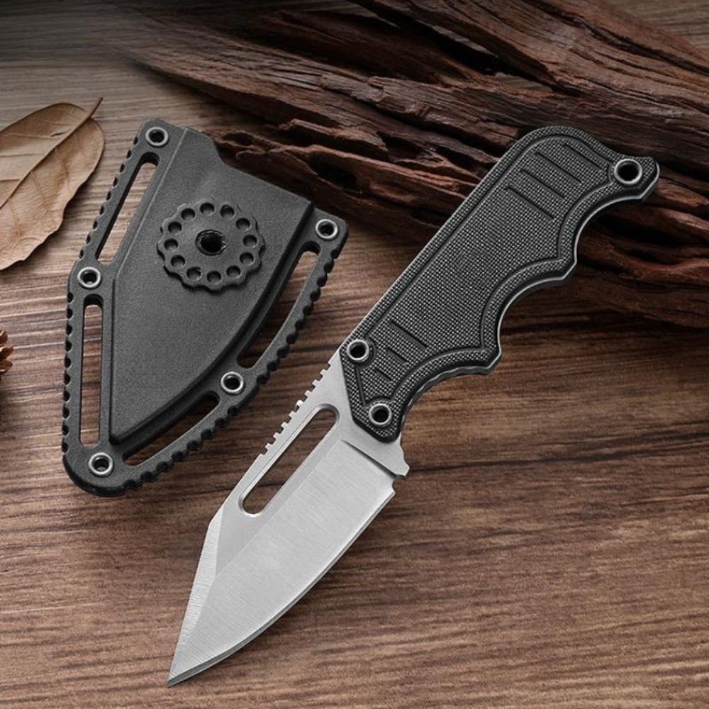 Portable Neck Knife with Kydex - Edc Carry Fixed Blade Knife recension och pris