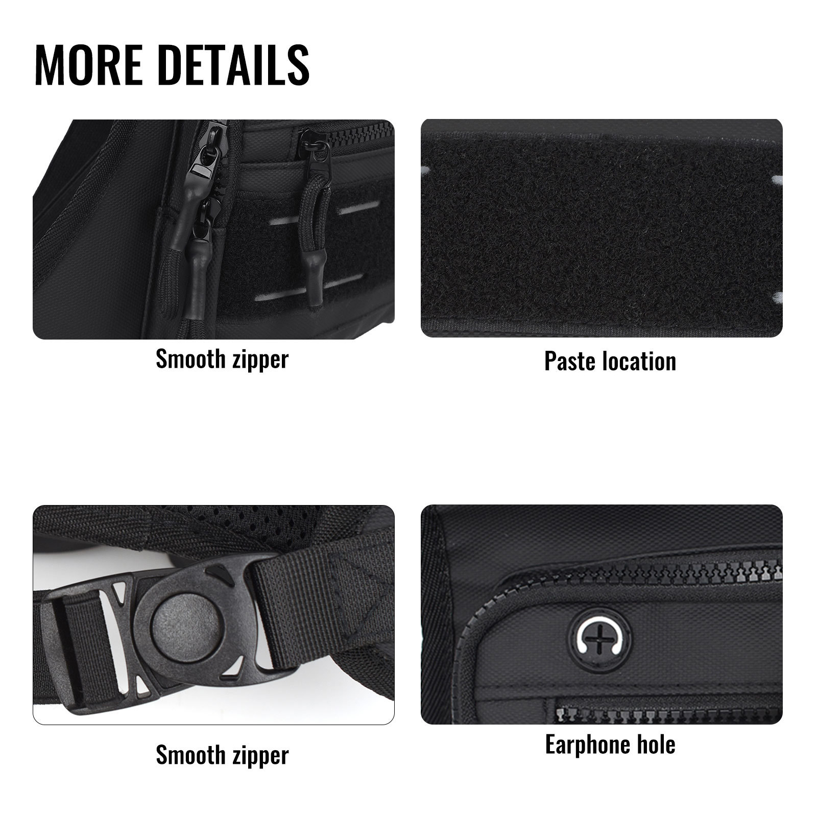 Men’s Outdoor EDC Chest Pack C - Edc Carry Bag For Men recension och pris