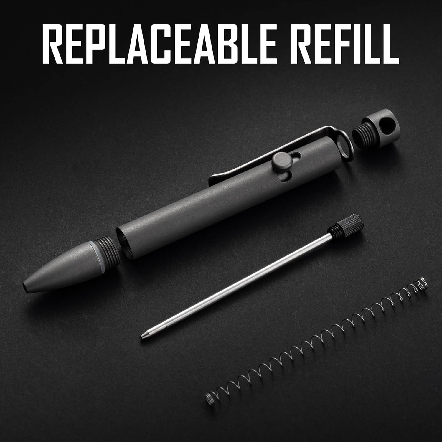 KeyUnity KP04SW Bolt Action ED - Edc Carry Clip recension och pris