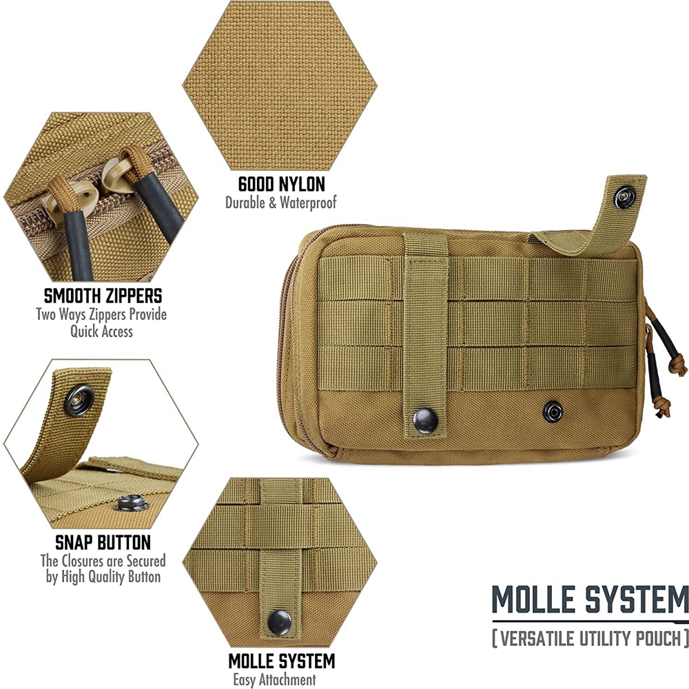 Molle Pouches,Hunting shooting - Edc Carry Accessories recension och pris