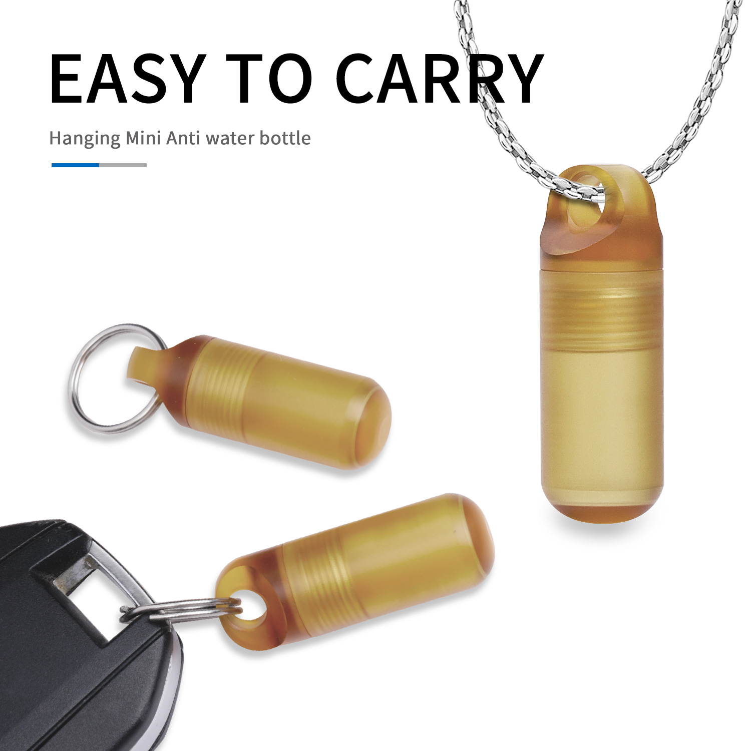 Mini Portable Pill Box Waterpr - Edc Pill Carry recension och pris