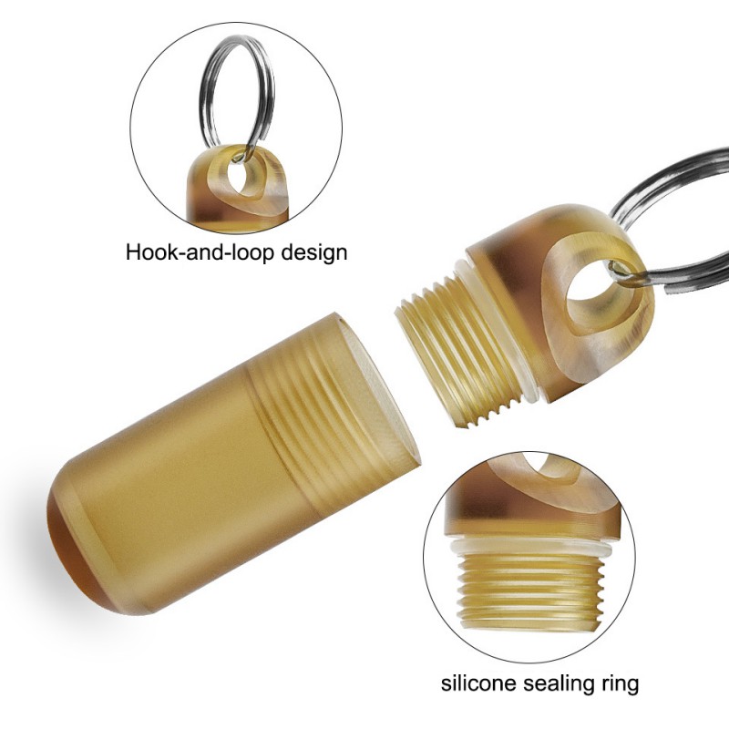 Mini Portable Pill Box Waterpr - Edc Pill Carry recension och pris