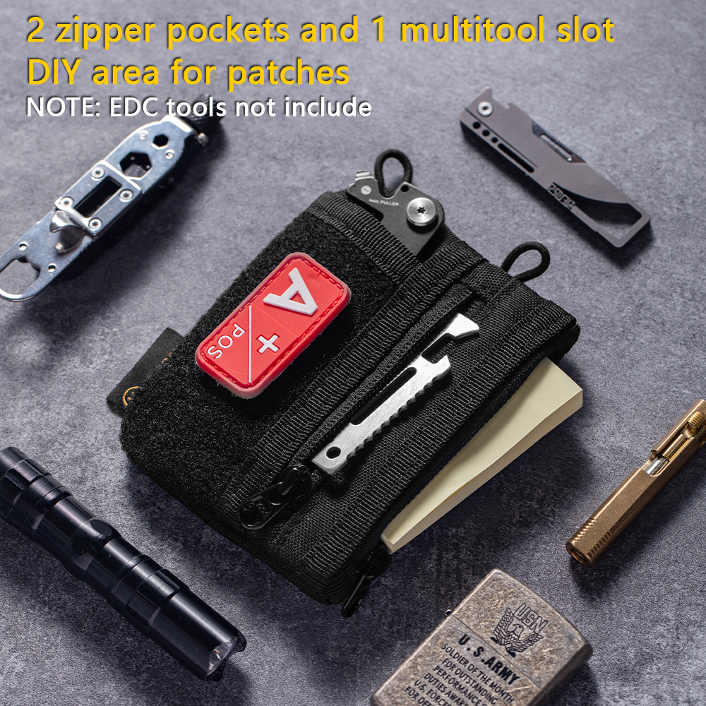 EDC Organizer Pouch with DIY P - Edc Everyday Carry Bag recension och pris