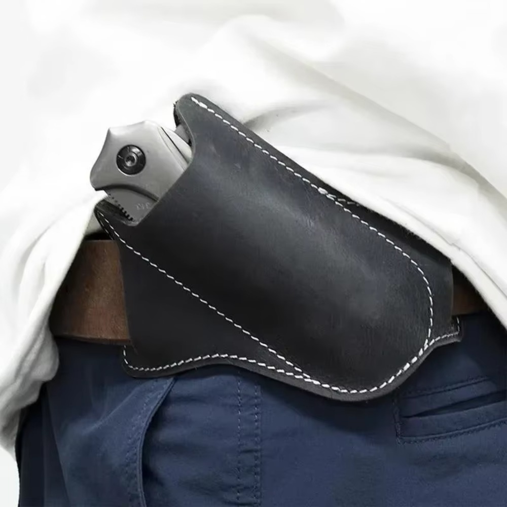 Premium Rugged Leather Knife S - Edc Carry Clip recension och pris
