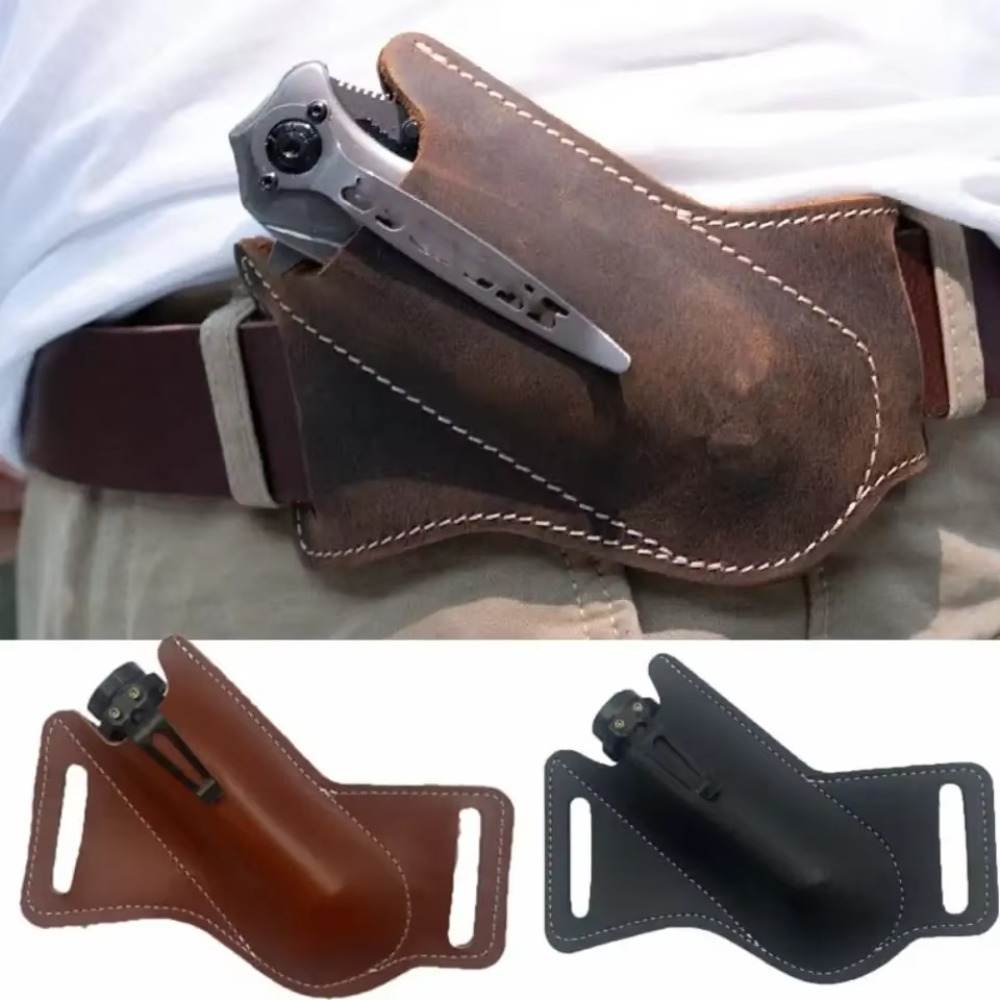 Premium Rugged Leather Knife S - Edc Carry Clip recension och pris