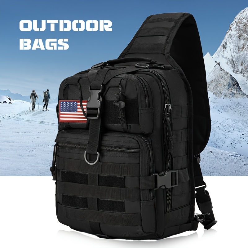 1pc 6.6gal Tactical Sling Back - Edc Everyday Carry Bag recension och pris