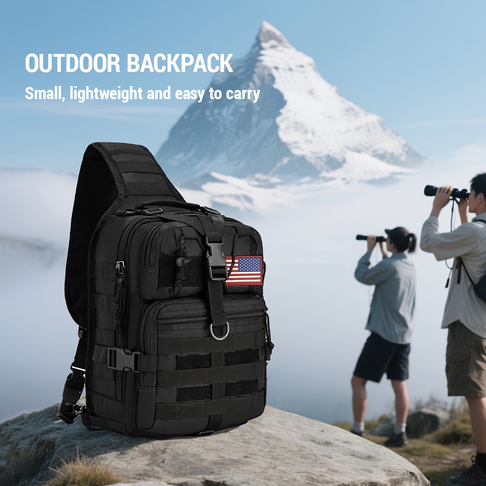 1pc 6.6gal Tactical Sling Back - Edc Everyday Carry Bag recension och pris