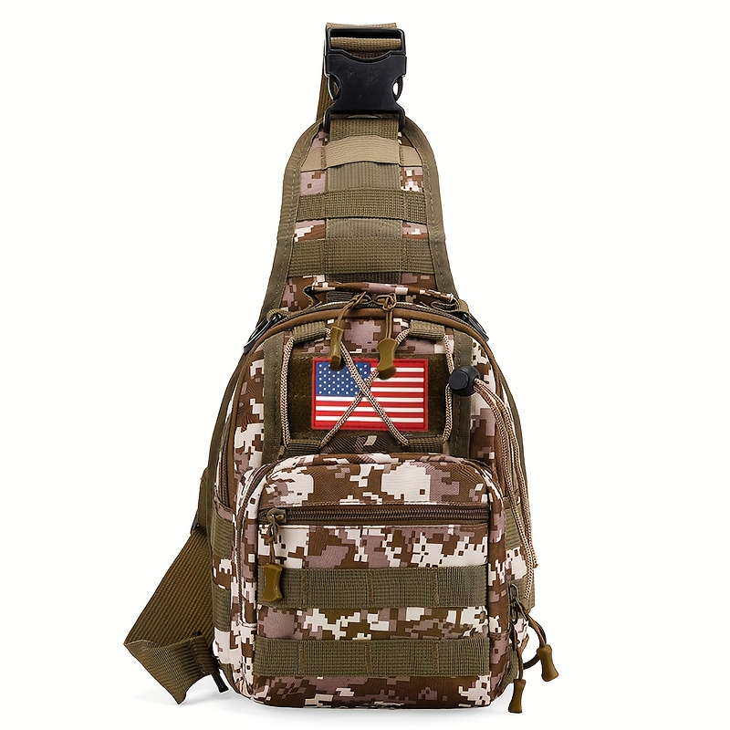 1pc 6.6gal Tactical Sling Back - Edc Everyday Carry Bag recension och pris