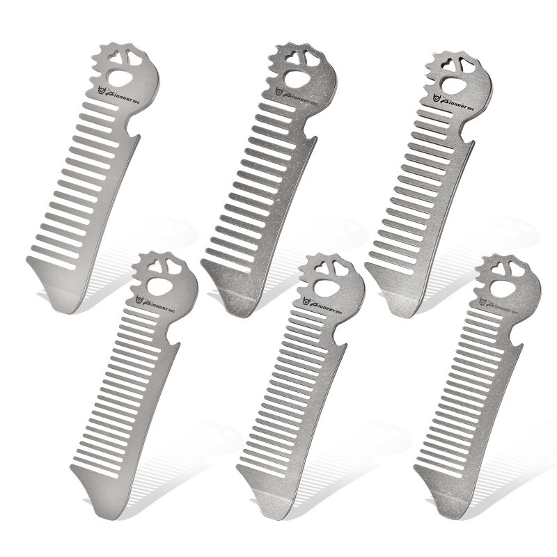 Titanium alloy comb with bottl - Comb Pocket Titanium recension och pris