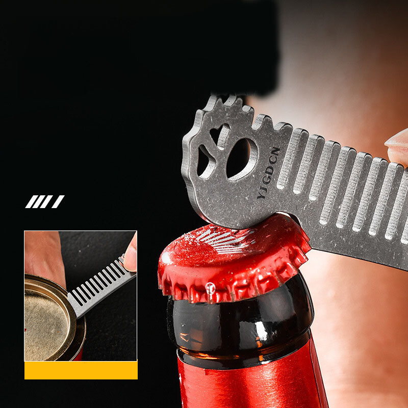Titanium alloy comb with bottl - Comb Pocket Titanium recension och pris
