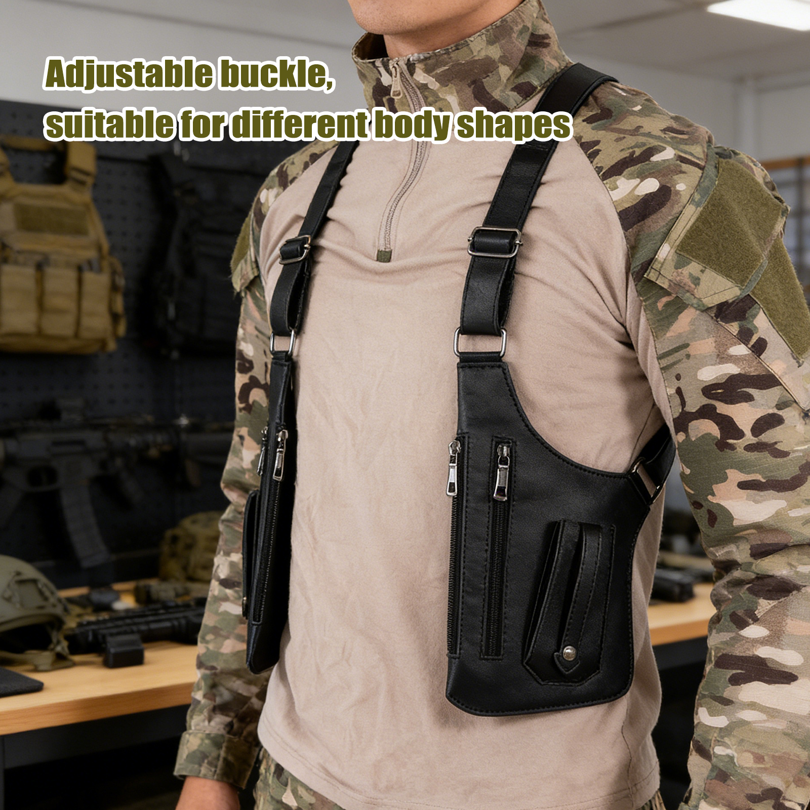 Tatical EDC Men's Chest Rigs A - Edc Carry Bag For Men recension och pris