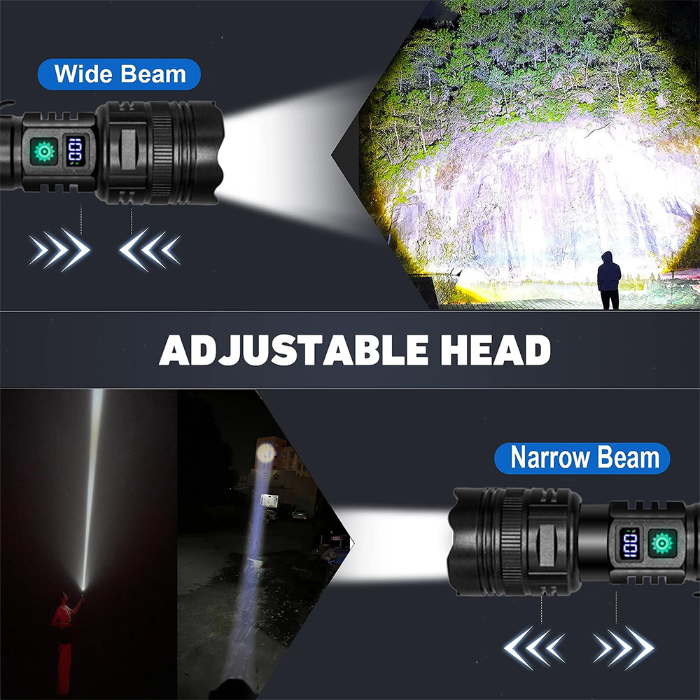 High Power LED Flashlight USB  - Edc Carry Pen recension och pris