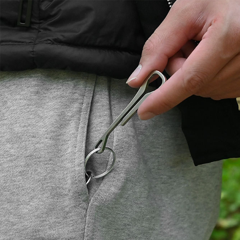73mm long fine simple 304 stai - Edc Carry Clip recension och pris
