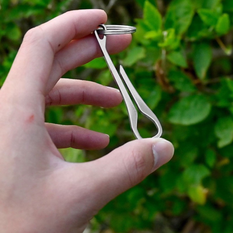 73mm long fine simple 304 stai - Edc Carry Clip recension och pris