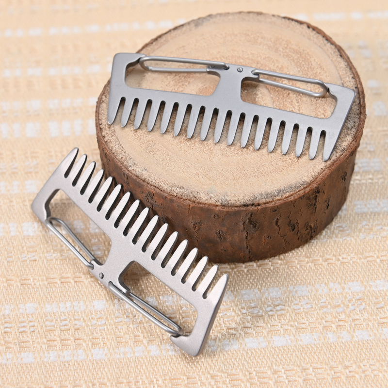 Titanium Alloy Comb EDC Multi- - Comb Pocket Titanium recension och pris