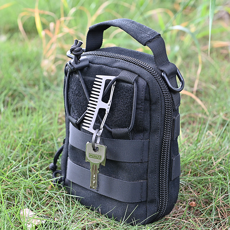 Titanium Alloy Comb EDC Multi- - Comb Pocket Titanium recension och pris