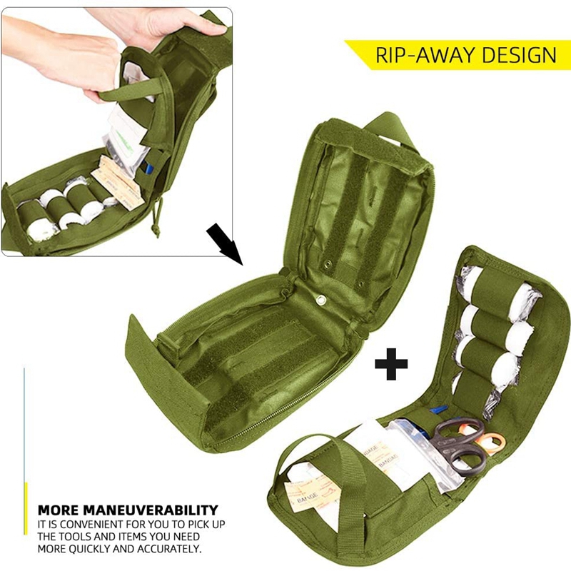 Tactical Molle First Aid Kit M - Edc Carry Pack recension och pris