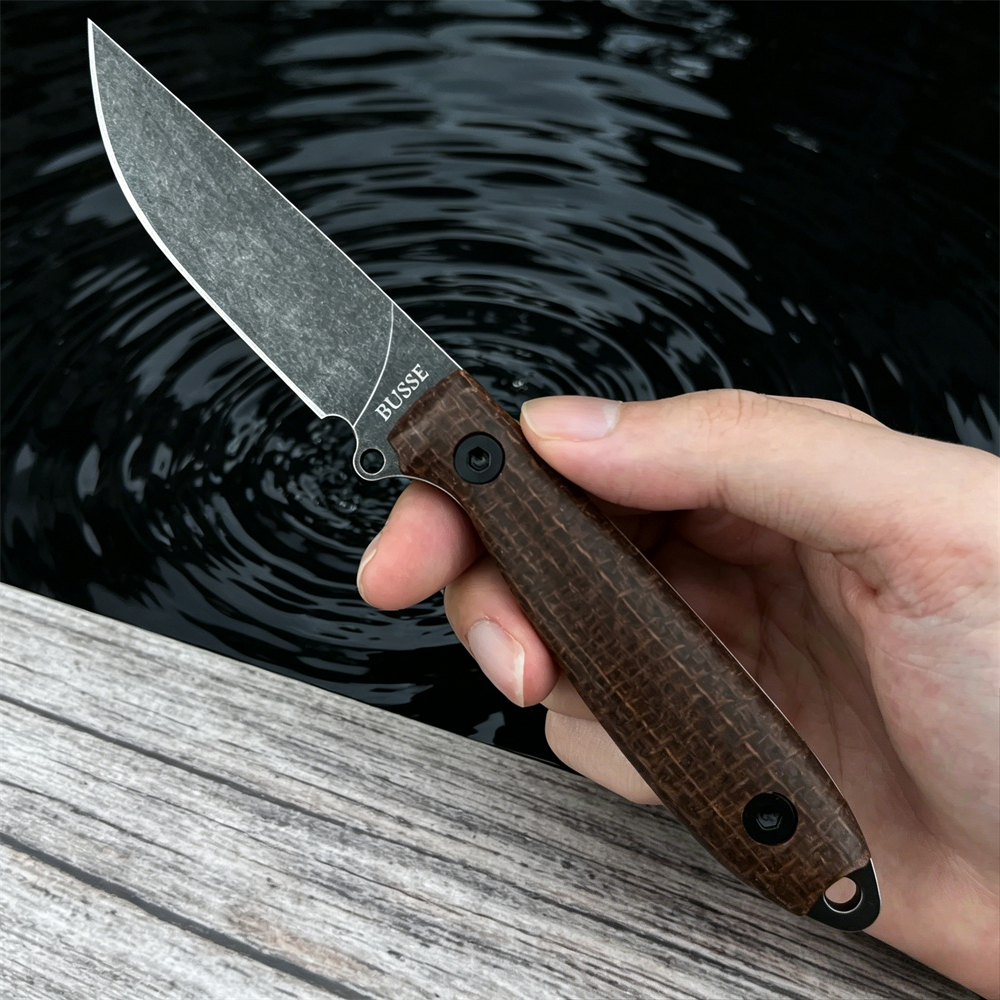 Micarta Grip Fixed Blade EDC K - Edc Carry Fixed Blade Knife recension och pris