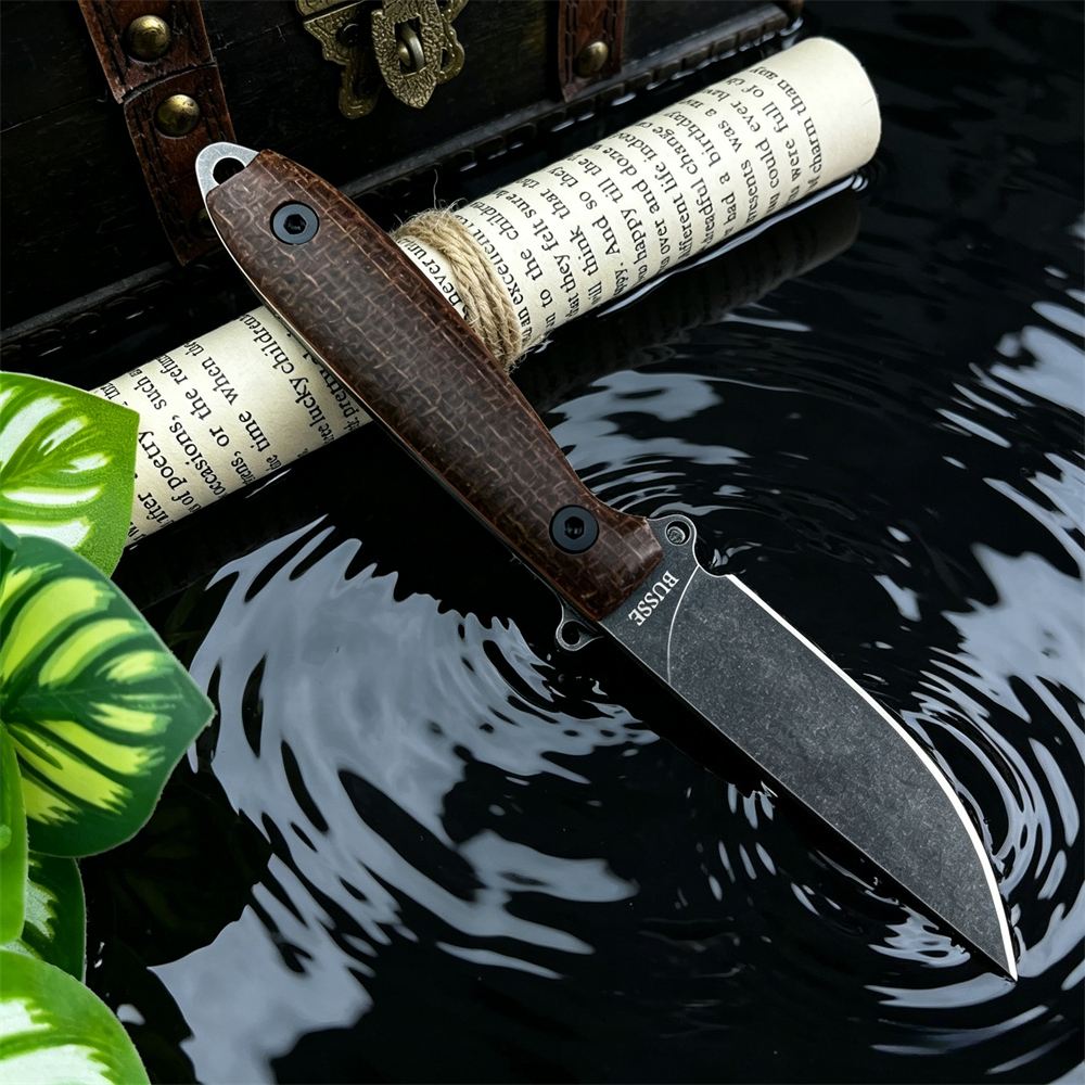Micarta Grip Fixed Blade EDC K - Edc Carry Fixed Blade Knife recension och pris