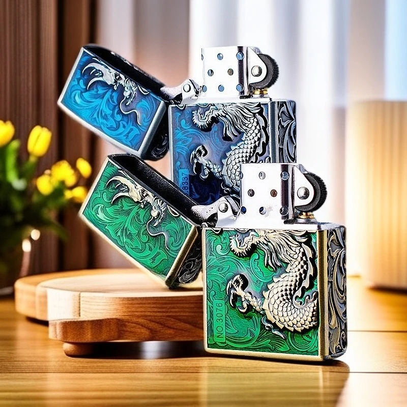 ZORRO's New Exquisite Embossed - Lighter Insert Zippo recension och pris