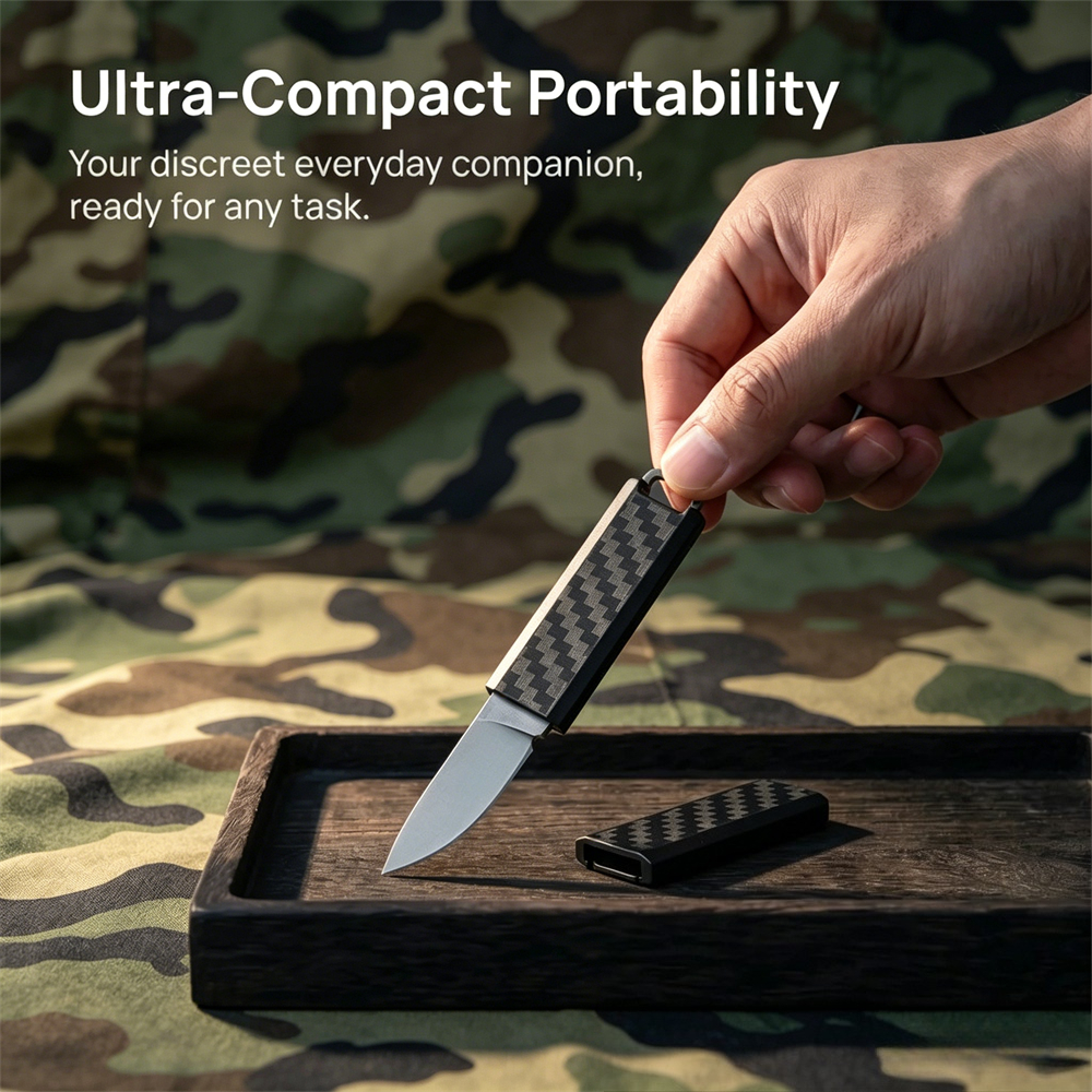 Easy-Carry Mini 2425 Fixed Bla - Edc Carry Fixed Blade Knife recension och pris
