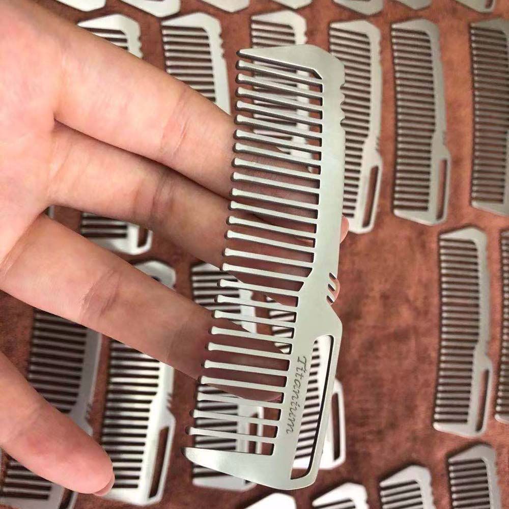 Super Light Portable EDC Outdo - Comb Pocket Titanium recension och pris