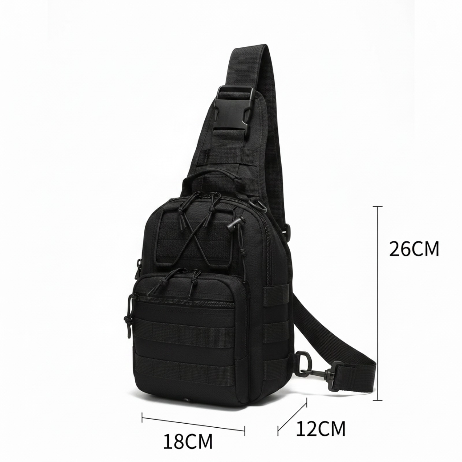 Tactical Sling Chest Pack Dura - Edc Everyday Carry Bag recension och pris