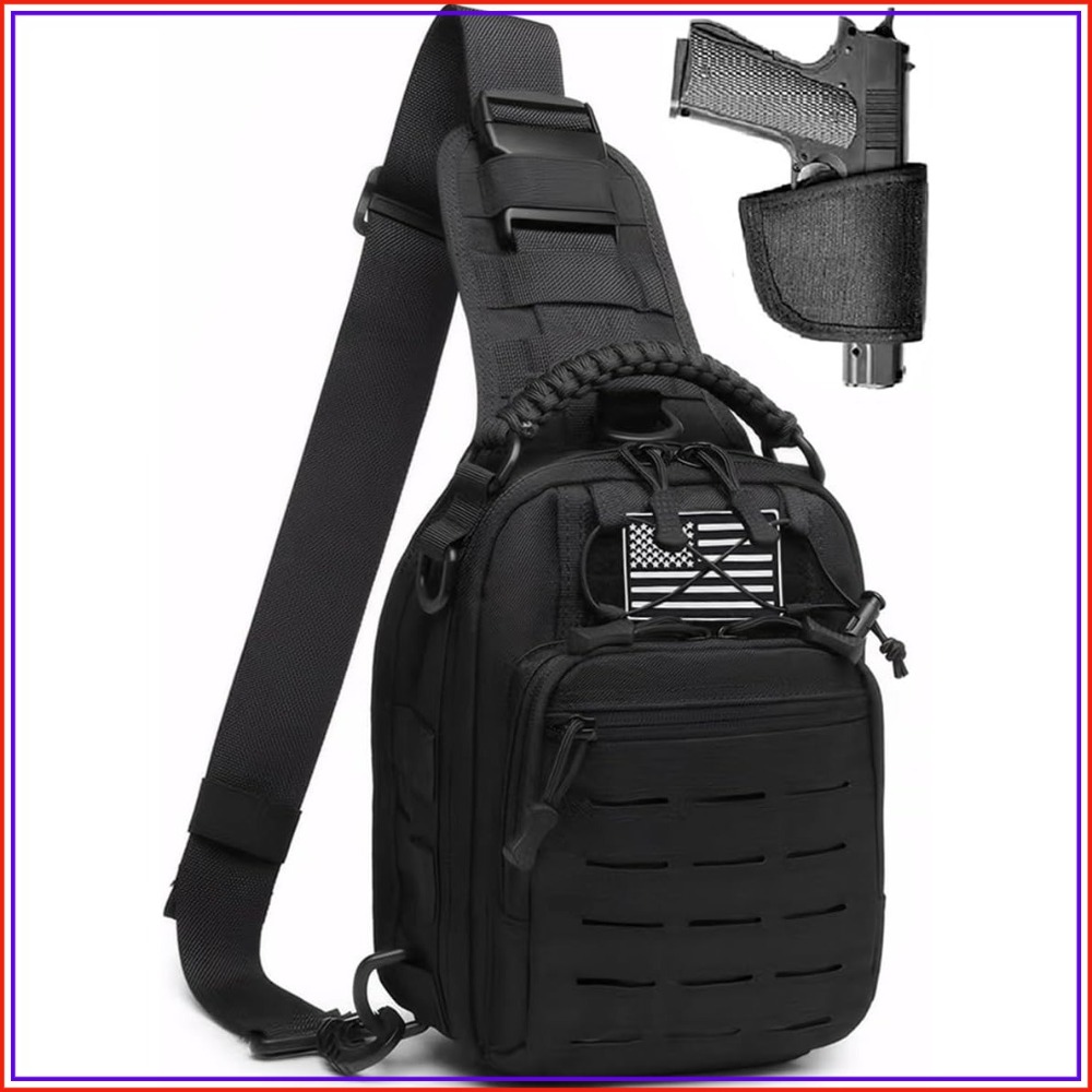 Tactical Sling Bag for Men Con - Edc Carry Bag For Men recension och pris