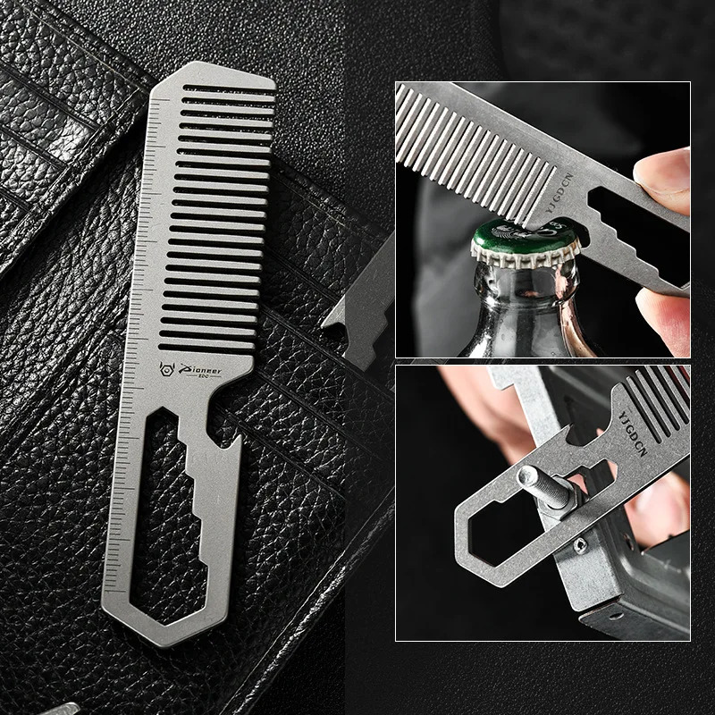 New Titanium Alloy Comb Multi  - Comb Pocket Titanium recension och pris