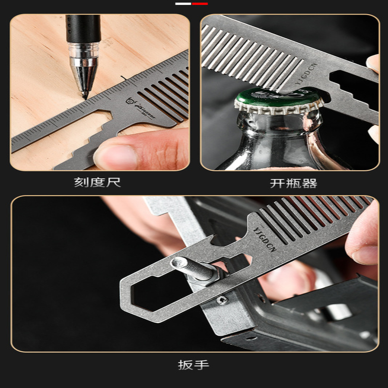 New Titanium Alloy Comb Multi  - Comb Pocket Titanium recension och pris