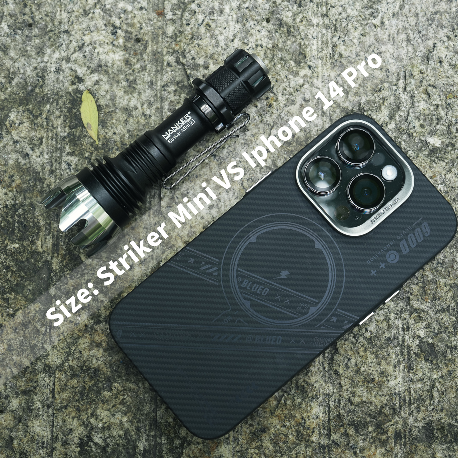 Mankerlight Striker Mini 635 L - Edc Carry Clip recension och pris