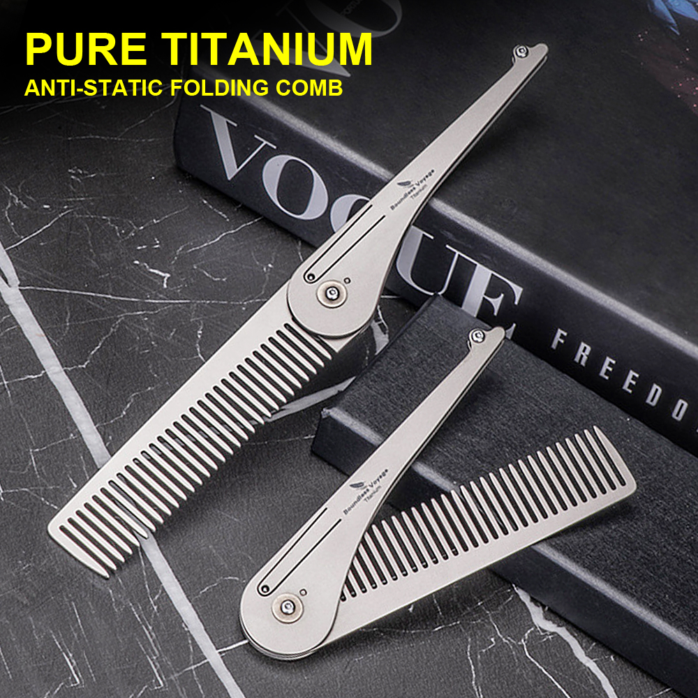Pure Titanium Hair Comb, Ultra - Comb Pocket Titanium recension och pris