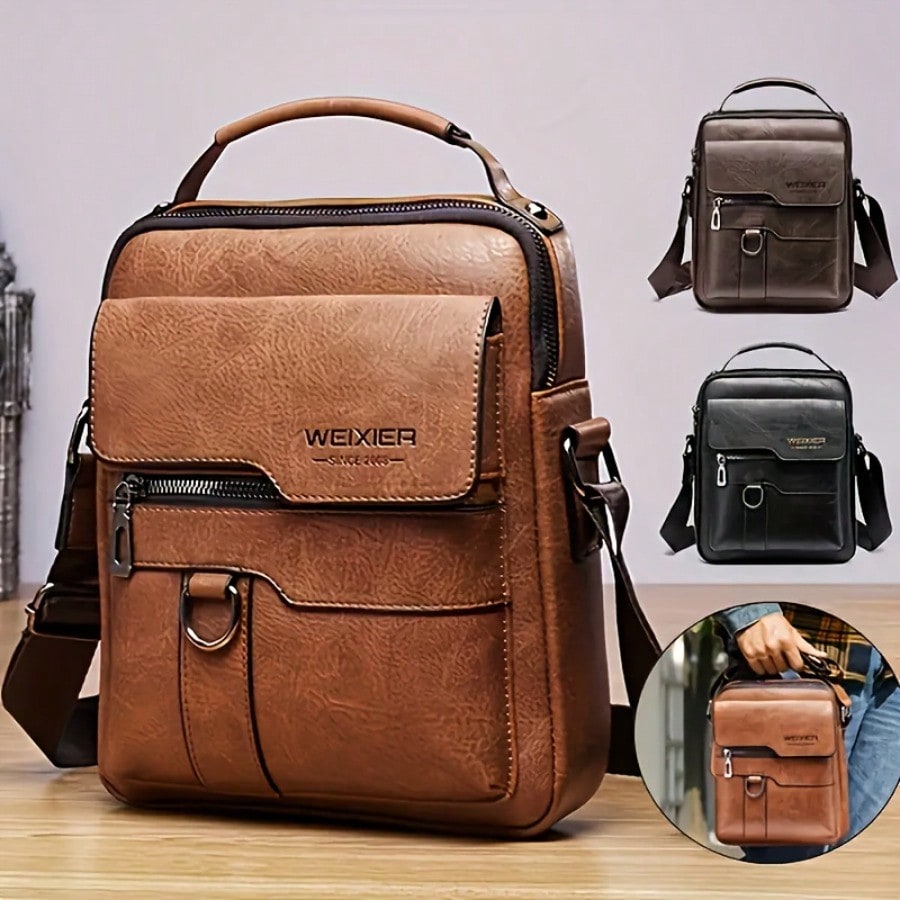 Trendy Unisex Messenger Bag, V - Edc Everyday Carry Bag recension och pris