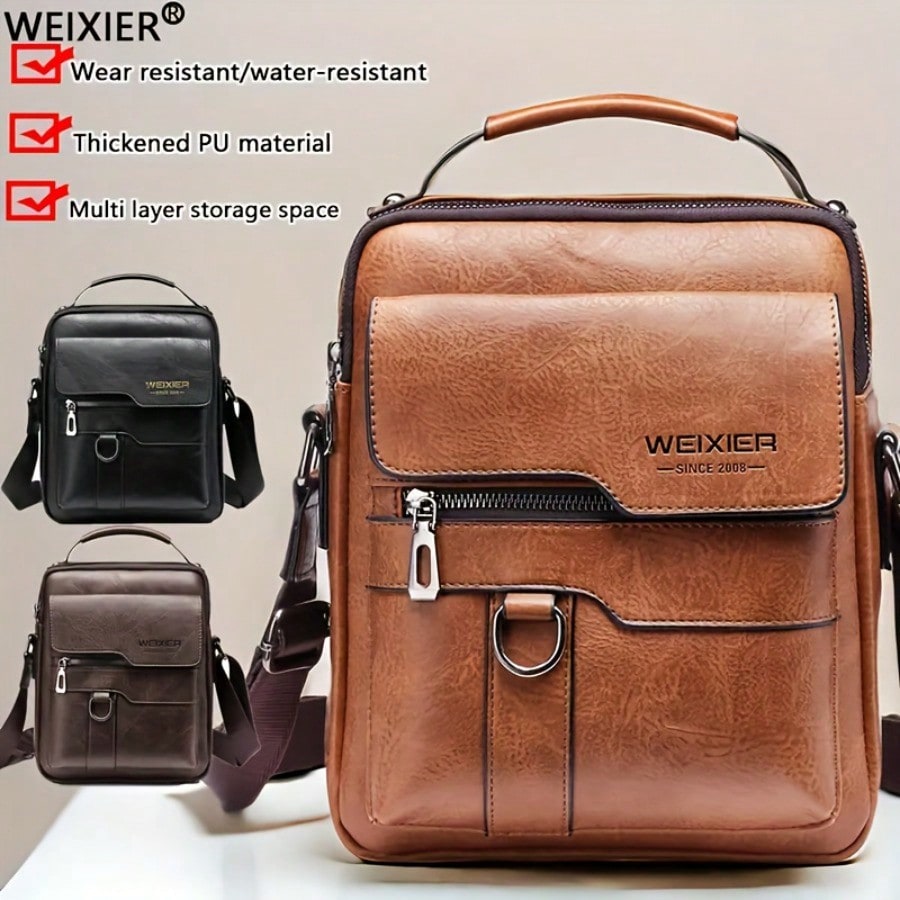 Trendy Unisex Messenger Bag, V - Edc Everyday Carry Bag recension och pris